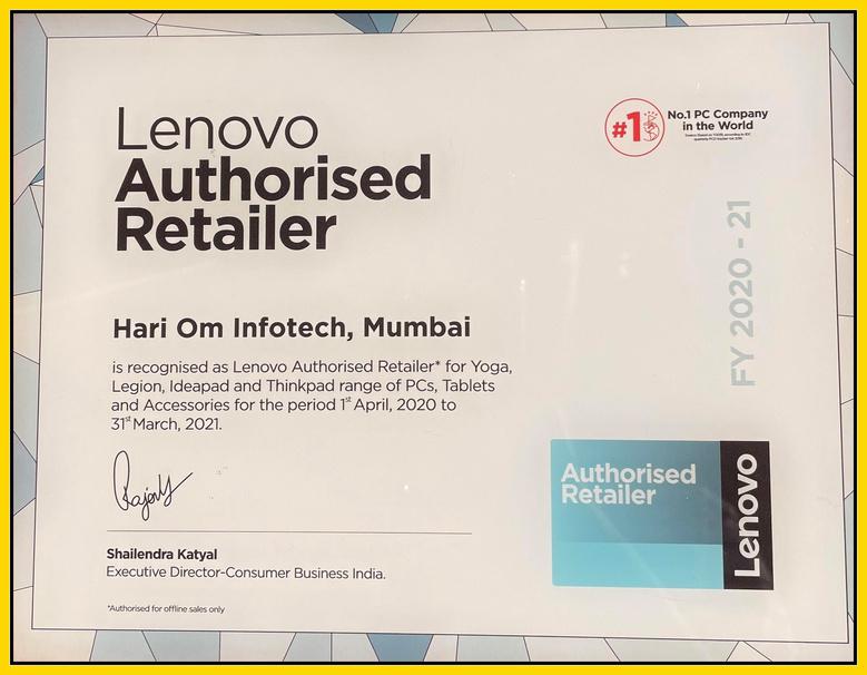 Lenovo Authorised Retailer