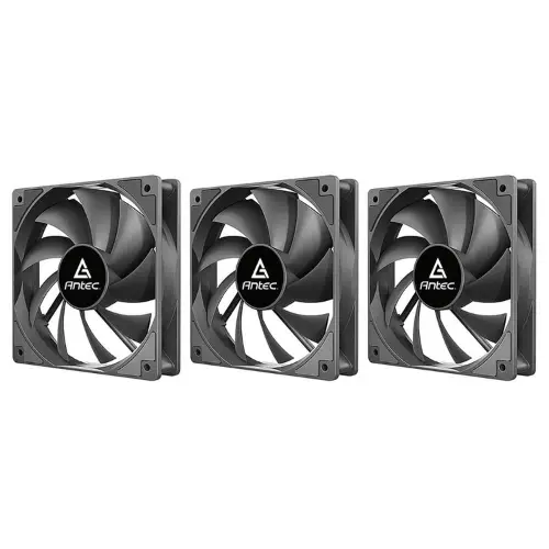 ANTEC P12 PWM 120mm Non-RGB Case Fan 3-Pack