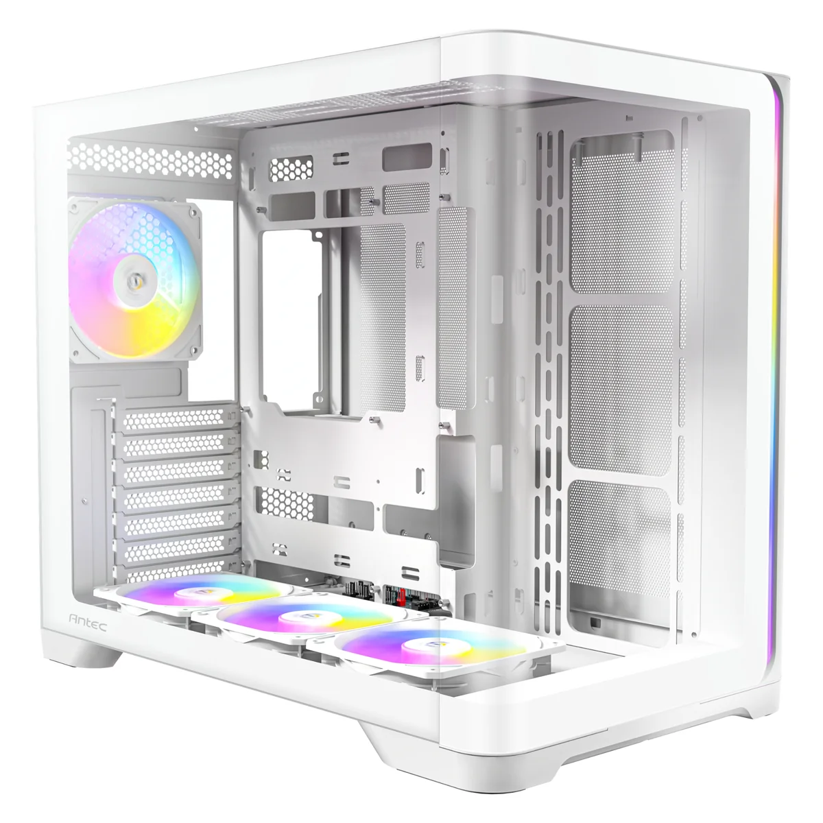 ANTEC C5 ARGB Curve White Panoramic Cabinet