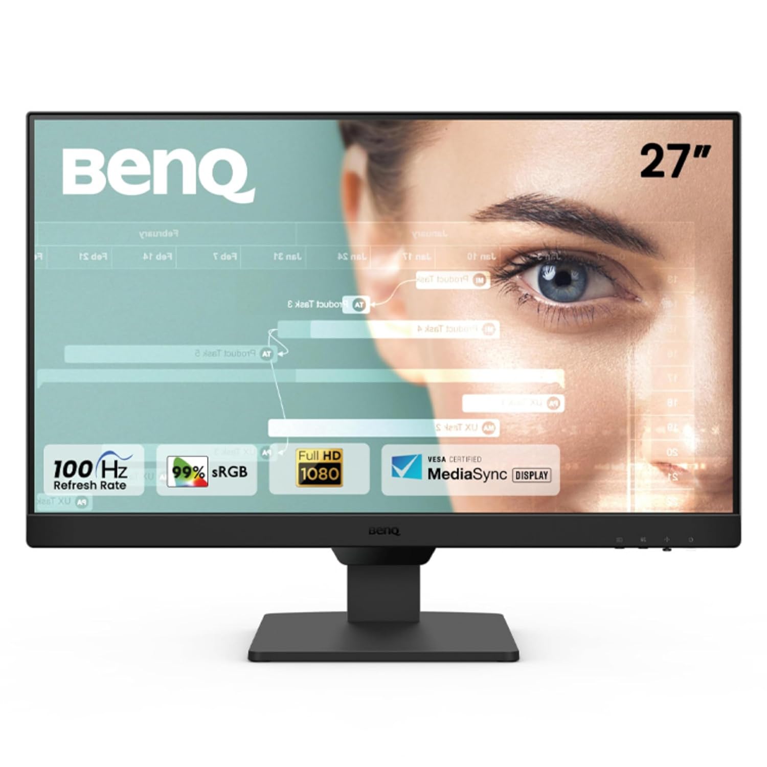BenQ GW2790 27-inch Full HD Eye-Care IPS Monitor with Speakers, GW2790