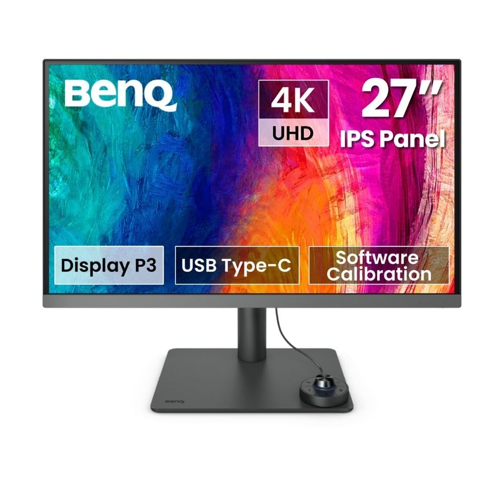 BenQ PD2706U 27-inch 4K UHD Professional Designer IPS Monitor, PD2706U
