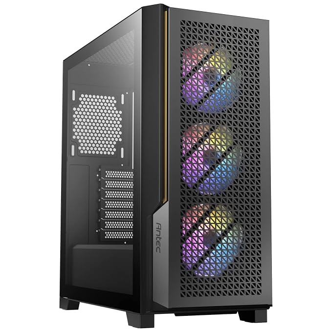 ANTEC P20C ARGB Performance Mid-Tower Cabinet with 3 ARGB Fans
